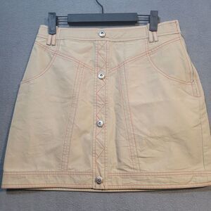 Quinn Khaki Mini Skirt NWOT Women's Large